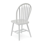 Sedia da pranzo in legno massello Windsor Arrowback
