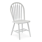 Sedia da pranzo in legno massello Windsor Arrowback